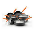 10 Piece Hard Anodized Cookware Set